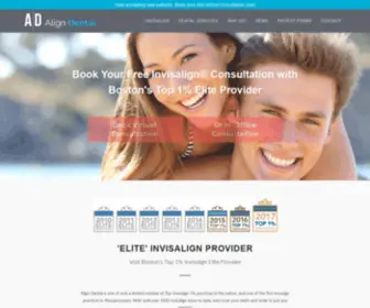 Aligneddental.com(Align Dental) Screenshot