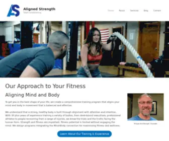 Alignedstrength.com(Total Conditioning) Screenshot