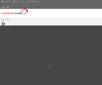 Alignementgarbis.com(Alignement Garbis) Screenshot