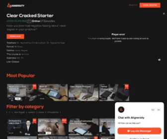 Alignersity.com(Dental University) Screenshot