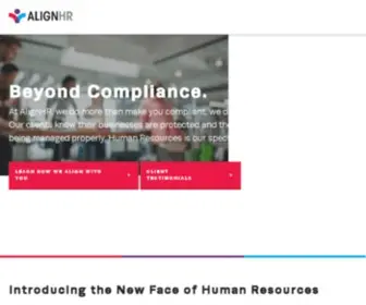 Alignhumanresources.com(Human Resources Solutions) Screenshot