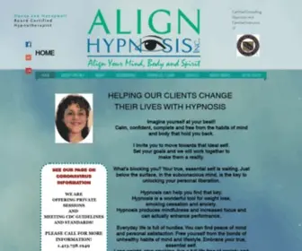 Alignhypnosis.com(Align Hypnosis) Screenshot