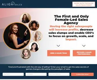 Alignsales.co(Alignsales) Screenshot