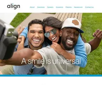 Aligntech.com(Align Technology) Screenshot