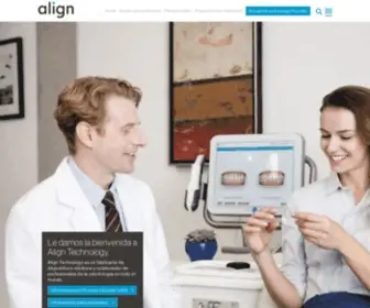 Aligntech.es(Invisalign) Screenshot
