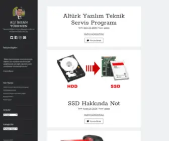 Aliihsanturkmen.com(Teknoloji-Bilişim-Yazılım-Bilgisayar Notları ve Paylaşmaya Değer Her Şey) Screenshot