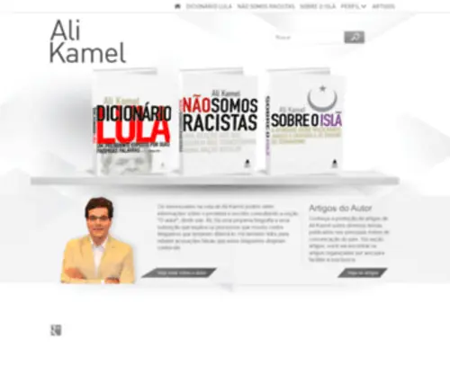 Alikamel.com.br(Ali Kamel) Screenshot