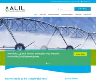 Alil.co.nz(Our vision) Screenshot