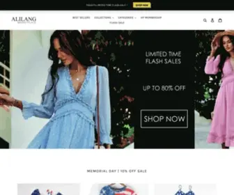 Alilang.com(Alilang Marketplace® Official Site) Screenshot