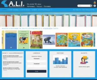Alilibri.it(A.L.I agenzia libraria) Screenshot