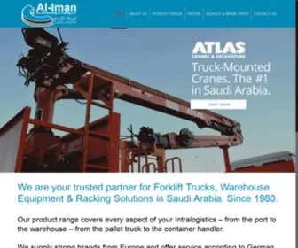 AlimanmHD.com(We are your trusted partner for Forklift Trucks) Screenshot