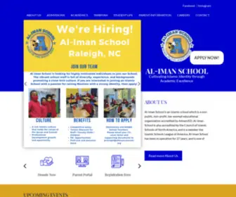 Alimanschool.org(Al Iman School) Screenshot
