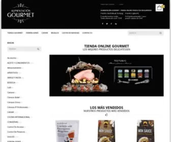 Alimentaciongourmet.com(Alimentación Gourmet) Screenshot