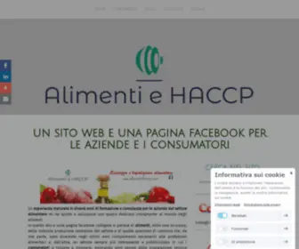 Alimentiehaccp.com(Alimenti e HACCP) Screenshot