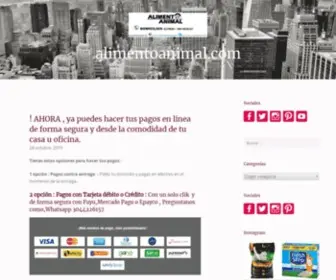 Alimentoanimal.com(DOMICILIOS teléfonos) Screenshot