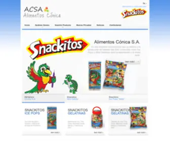 Alimentosconica.com(Cónica) Screenshot