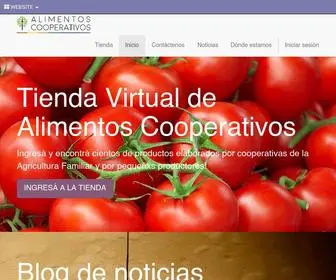 Alimentoscooperativos.com(Alimentos Cooperativos) Screenshot