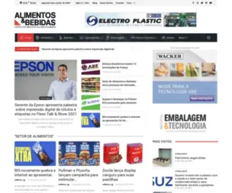 Alimentosebebidas.com.br(Alimentos e Bebidas) Screenshot