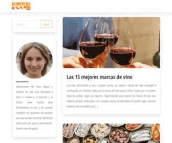 Alimentoswiki.com(Trucos y consejos para mejorar tu alimentación) Screenshot