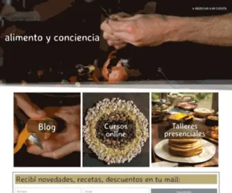 Alimentoyconciencia.com(Alimento y conciencia) Screenshot