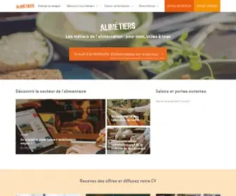 Alimetiers.com(Alim) Screenshot