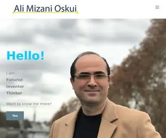 Alimizani.com(Ali Mizani) Screenshot