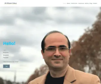 Alimizanioskui.com(Ali Mizani) Screenshot