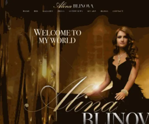 Alinablinova.com(Maintenance) Screenshot