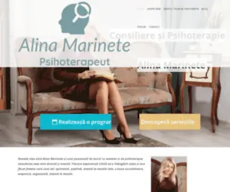 Alinamarinete.ro(Alina Marinete) Screenshot