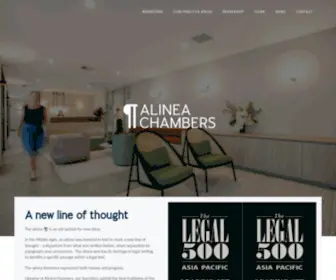 Alineachambers.com.au(Alinea Chambers) Screenshot