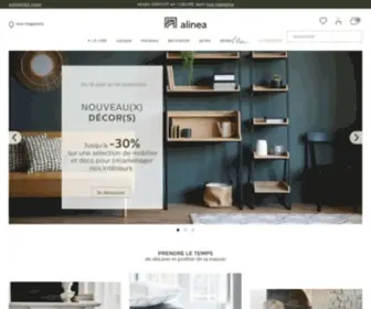 Alinea.fr(Bienvenue dans la maison française) Screenshot