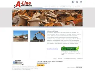 Alineironandmetals.com(Metal Recycling) Screenshot