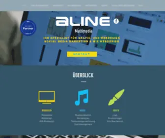 Alinemultimedia.com(Webdesign) Screenshot