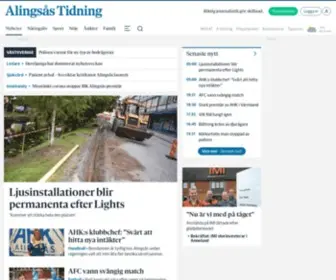 Alingsastidning.se(Alingsås Tidning) Screenshot