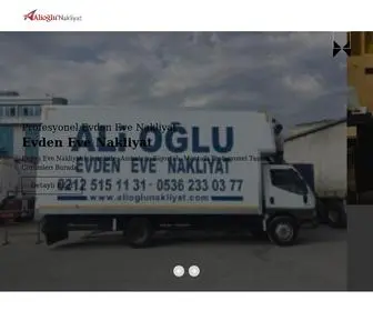 Alioglunakliyat.com(Alioglu Evden Eve Nakliyat) Screenshot