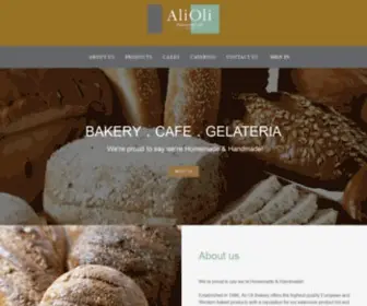 Alioli.com.hk(Ali Oli Bakery) Screenshot