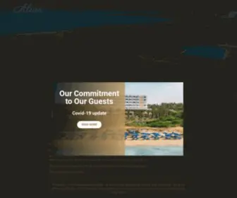 Alion.com(Alion Beach hotel Ayia Napa) Screenshot