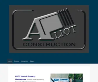 Aliotconstruction.com(Aliotconstruction) Screenshot