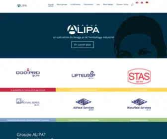 Alipa.lu(Emballage et matériel de levage pour l'industrie) Screenshot