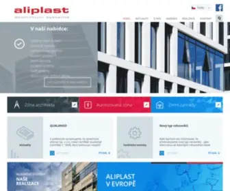 Aliplast.cz(Aliplast) Screenshot