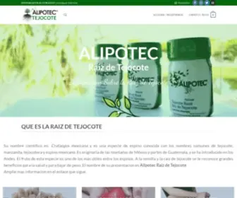 Alipotectejocote.com(ALIPOTEC RAIZ DE TEJOCOTE) Screenshot