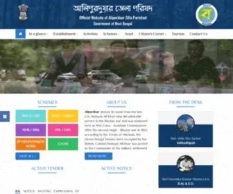 Alipurduarzp.org(Alipurduar Zilla Parishad) Screenshot