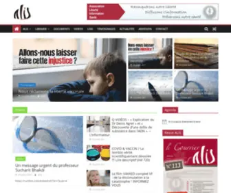 Alis-France.com(Tétanos) Screenshot