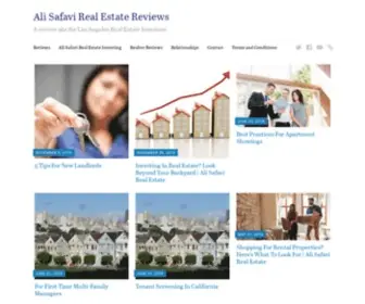 Alisafavireviews.com(A review site for Los Angeles Real Estate Investors) Screenshot