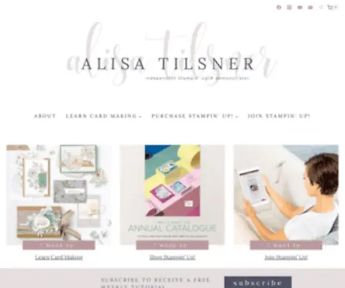 Alisatilsner.com(Alisa Tilsner) Screenshot
