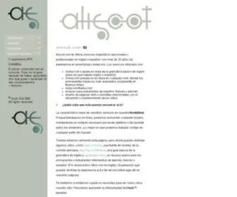 Aliscot.com(Just another WordPress site) Screenshot