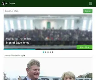 Alislam.org(Al Islam) Screenshot