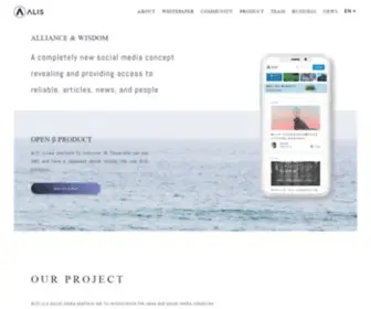 Alismedia.jp(ALIS) Screenshot