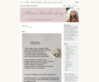 Alisonbrackenbury.co.uk(Alison Brackenbury) Screenshot