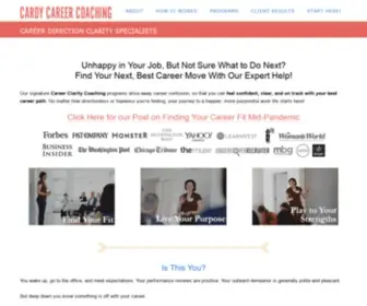 Alisonelissa.com(Cardy Career Coaching B) Screenshot